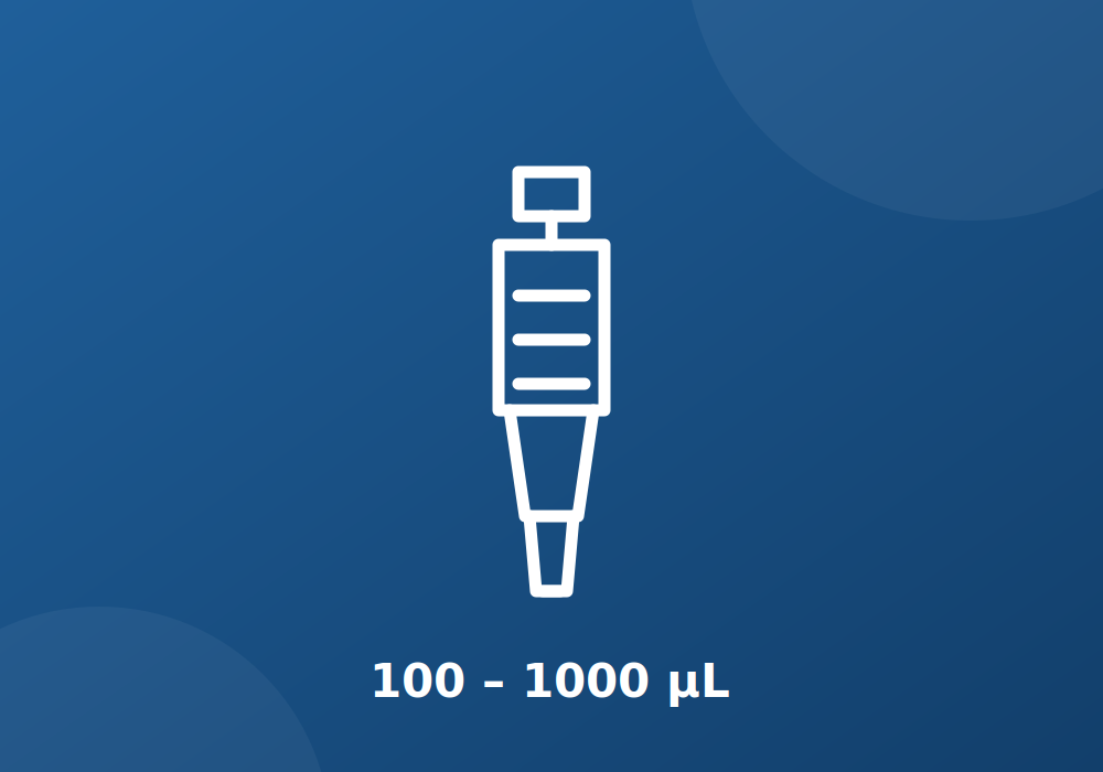 Adjustable Micropipette, Variable Volume 100ul-1000ul · College · Biology